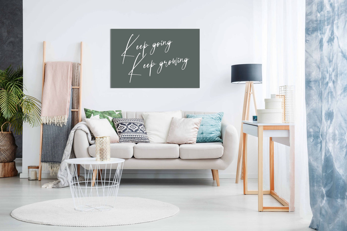 Keep Growing, Pictures for Home Walls, Bedroom, Living Room & Bathroom Decor