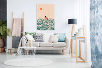 Keep On Paddling, Pictures for Home Walls, Bedroom, Living Room & Bathroom Decor