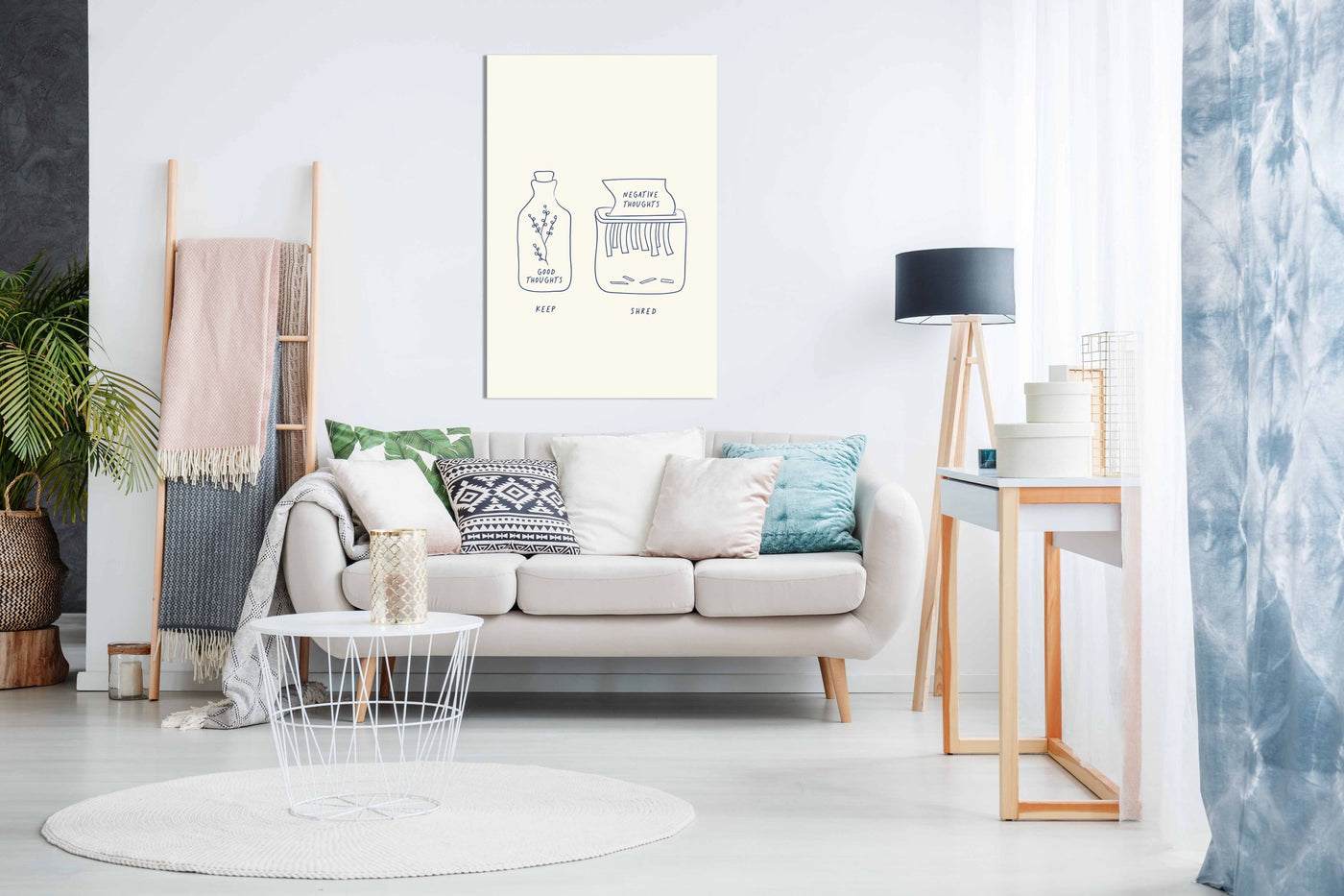 Keepgoodshrednegative, Pictures for Home Walls, Bedroom, Living Room & Bathroom Decor