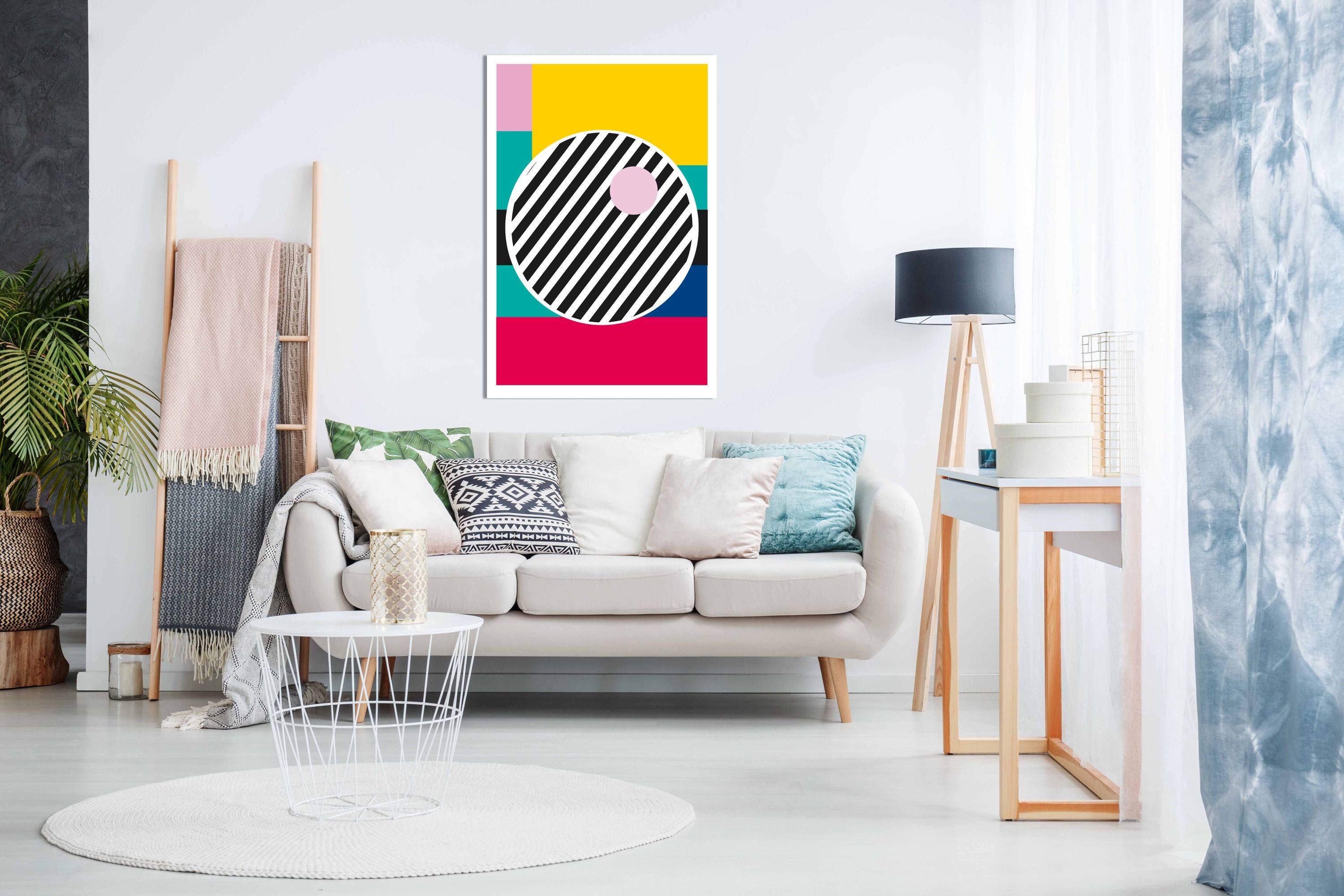 LINE, Pictures for Home Walls, Bedroom, Living Room & Bathroom Decor