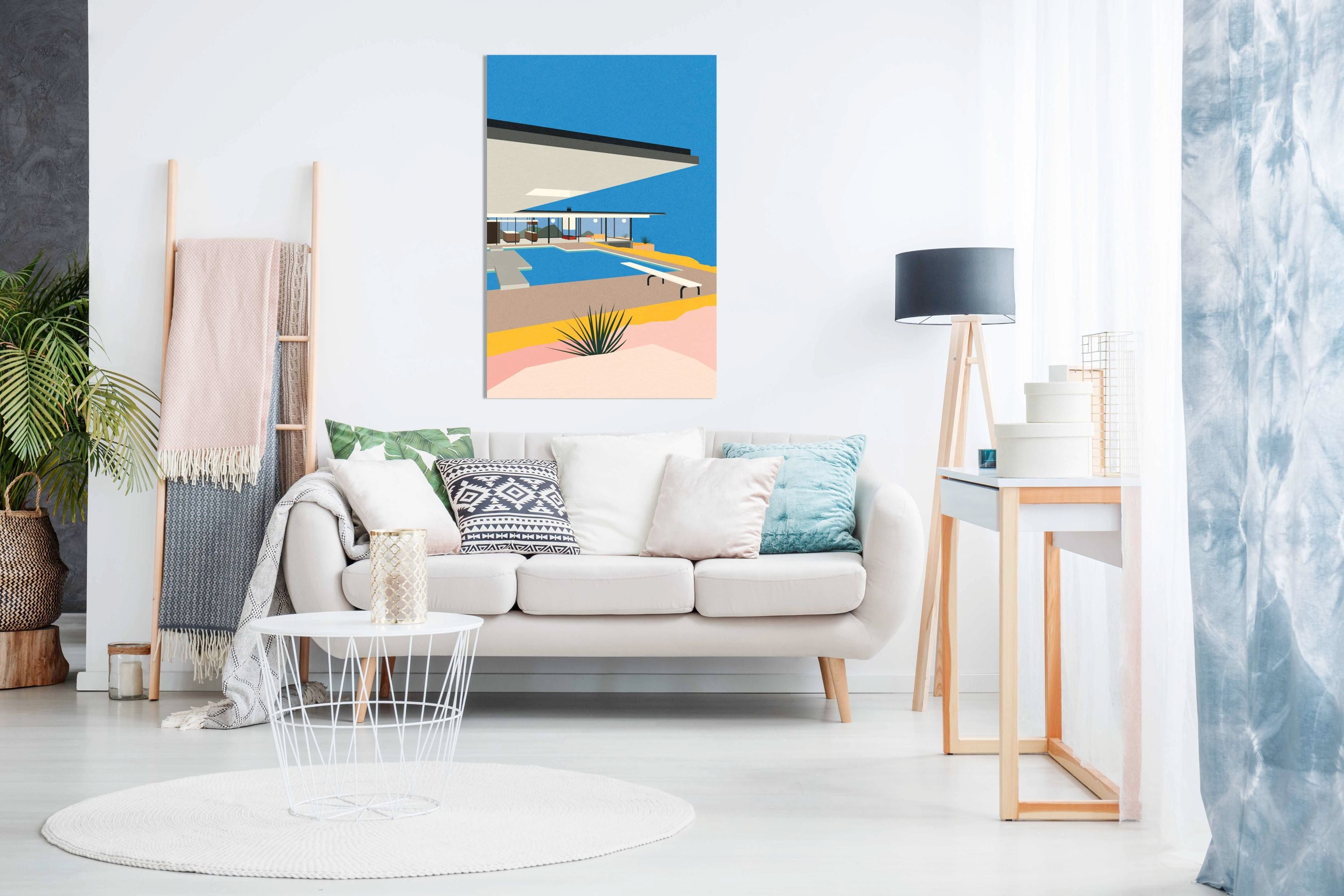 La Stahl House, Pictures for Home Walls, Bedroom, Living Room & Bathroom Decor