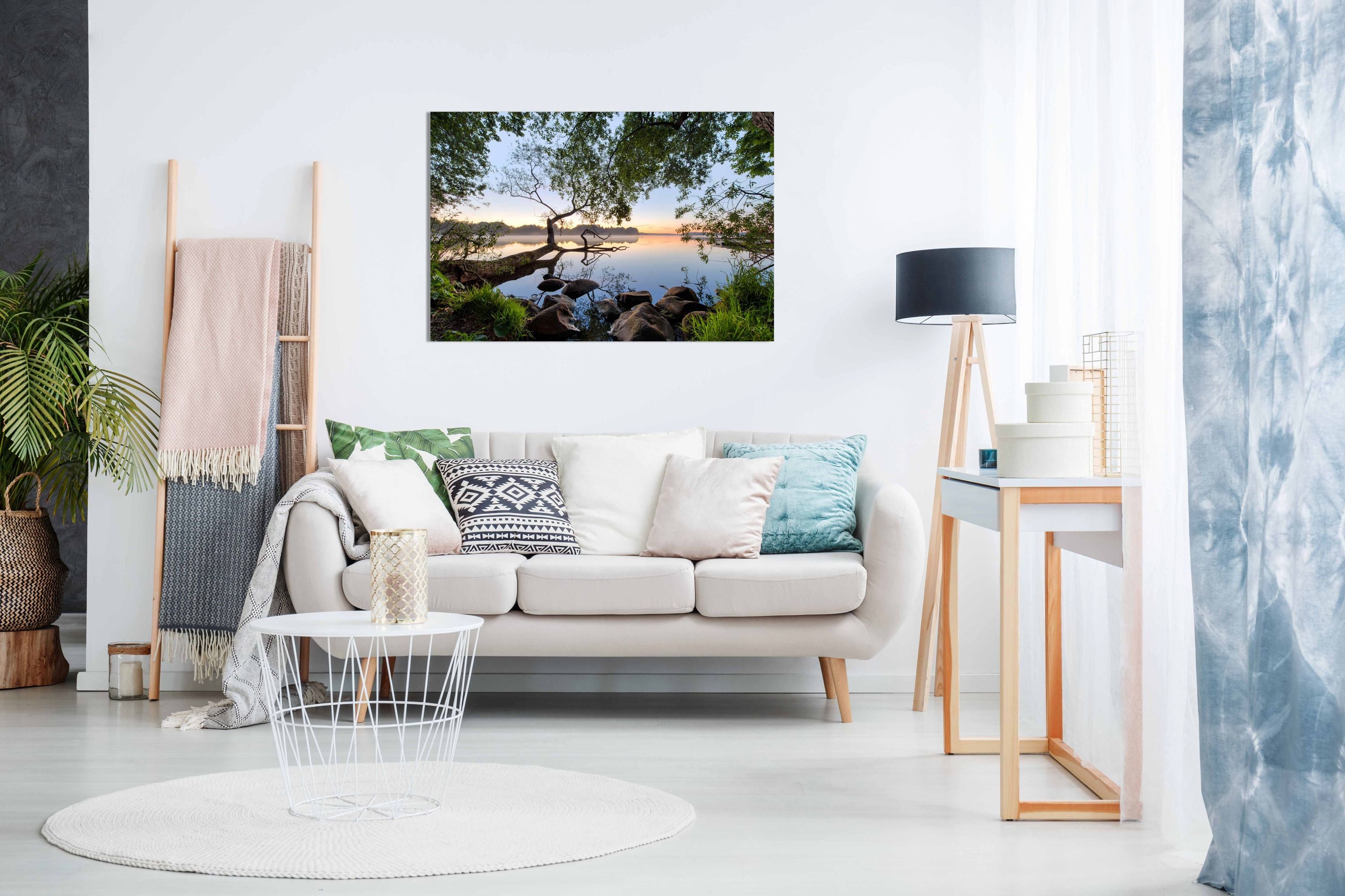Lake view, Pictures for Home Walls, Bedroom, Living Room & Bathroom Decor