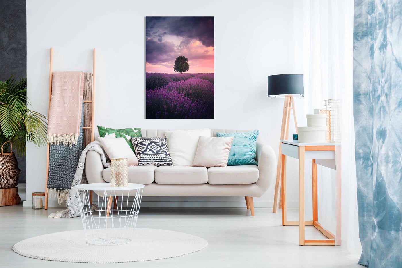 Lavender Fields, Isparta, Pictures for Home Walls, Bedroom, Living Room & Bathroom Decor