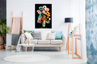 Les Fleurs, Pictures for Home Walls, Bedroom, Living Room & Bathroom Decor