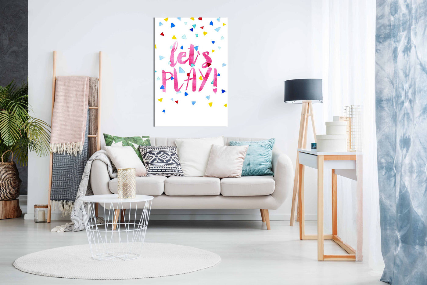 Let's Play!, Pictures for Home Walls, Bedroom, Living Room & Bathroom Decor