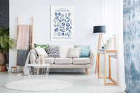 Lino Seashell Art Market, Pictures for Home Walls, Bedroom, Living Room & Bathroom Decor
