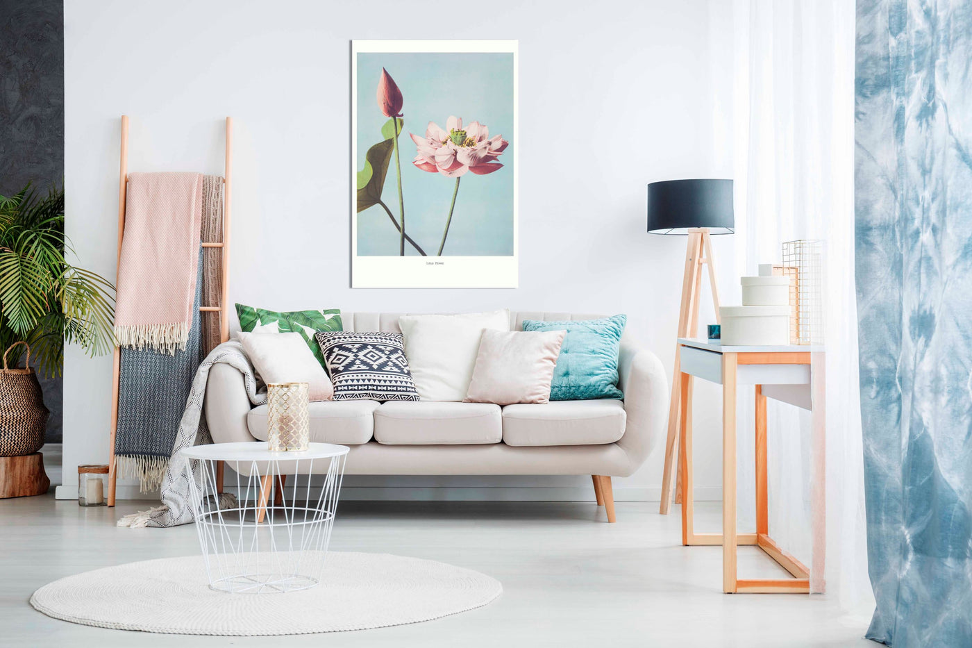 Lotus Flowers, Pictures for Home Walls, Bedroom, Living Room & Bathroom Decor