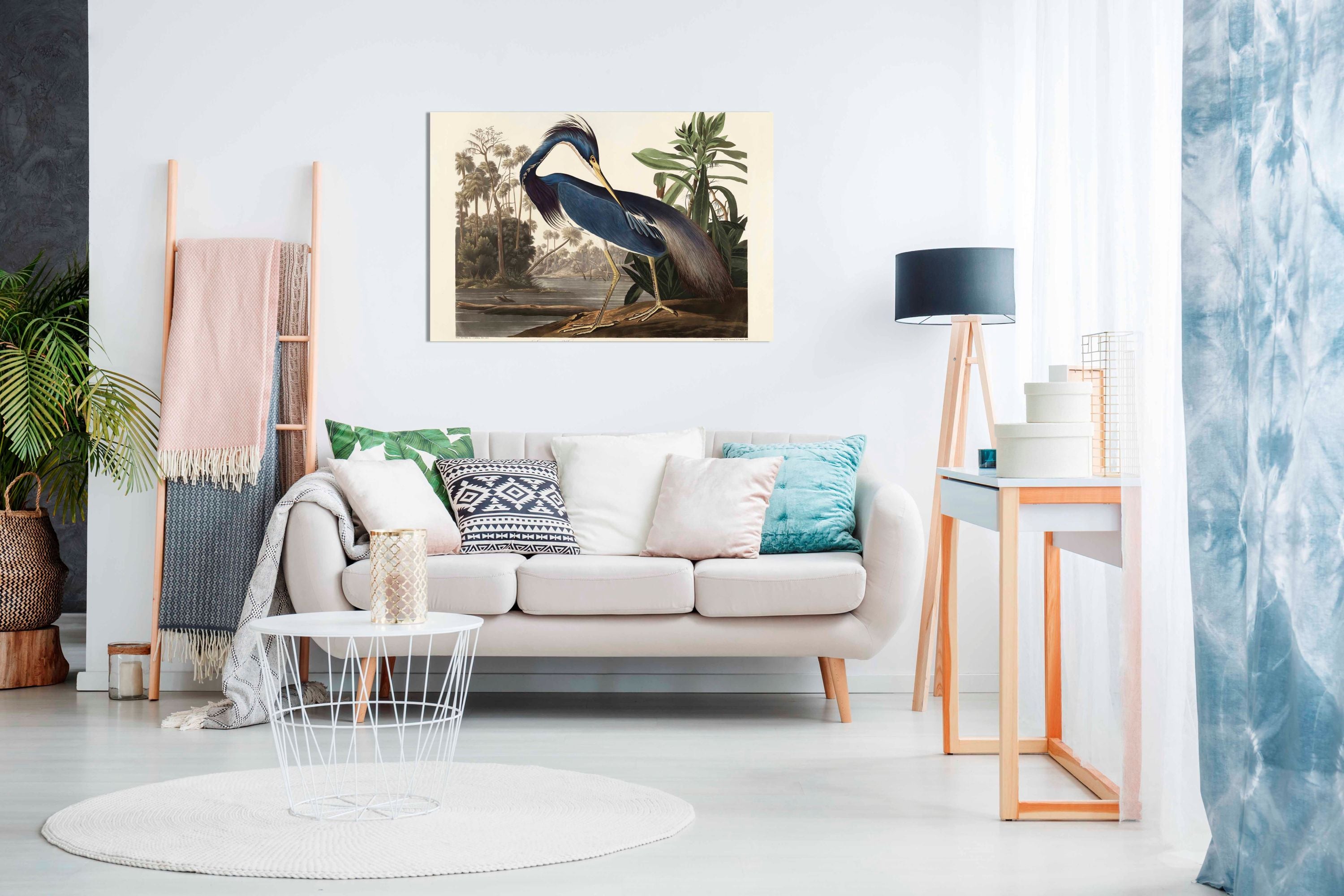 Louisiana Heron From Birds of America 1827, Pictures for Home Walls, Bedroom, Living Room & Bathroom Decor