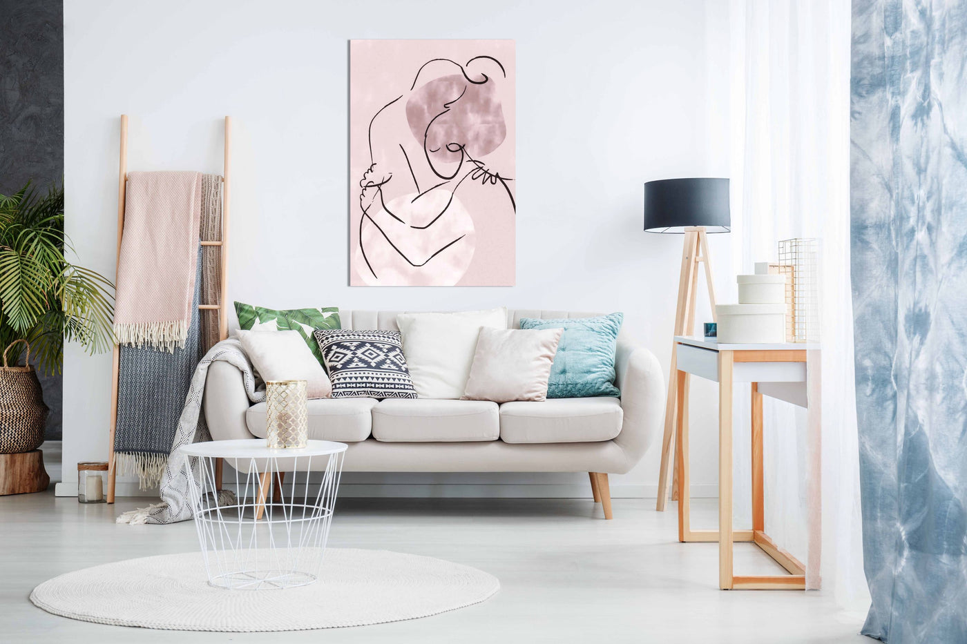 Lovers Hug, Pictures for Home Walls, Bedroom, Living Room & Bathroom Decor