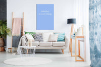Mindset Is Everything, Pictures for Home Walls, Bedroom, Living Room & Bathroom Decor