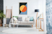 Minimal Abstract Shapes Series #18, Pictures for Home Walls, Bedroom, Living Room & Bathroom Decor