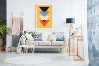 Minimal Abstract Shapes Series #8, Pictures for Home Walls, Bedroom, Living Room & Bathroom Decor