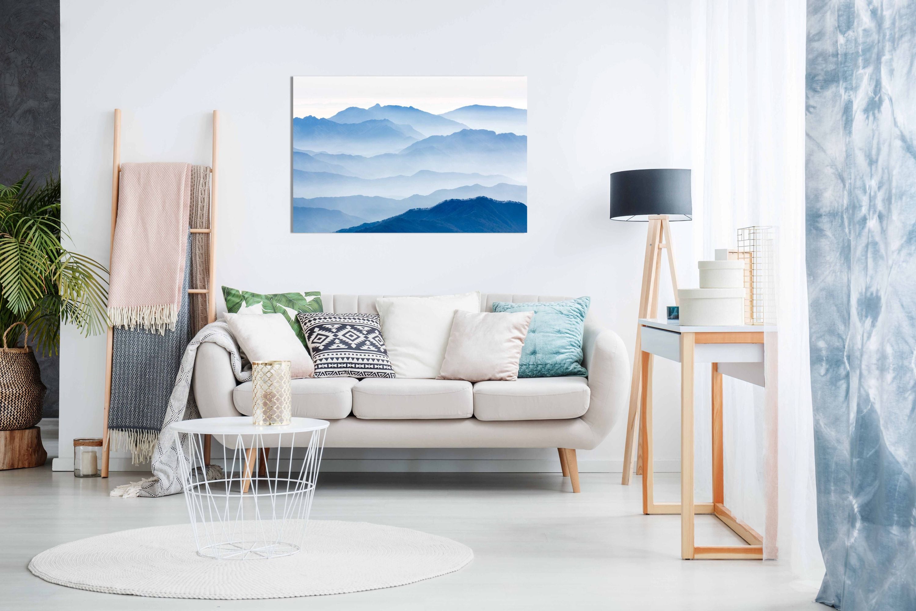 Misty Mountains, Pictures for Home Walls, Bedroom, Living Room & Bathroom Decor