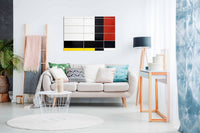 Mondriaan facade, Pictures for Home Walls, Bedroom, Living Room & Bathroom Decor