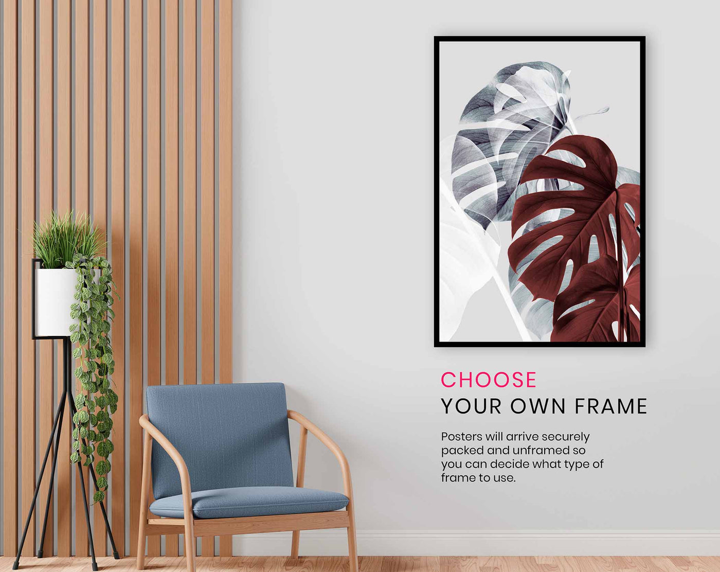 Monstera Creative 18, Pictures for Home Walls, Bedroom, Living Room & Bathroom Decor