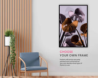 Monstera Purple 01, Pictures for Home Walls, Bedroom, Living Room & Bathroom Decor