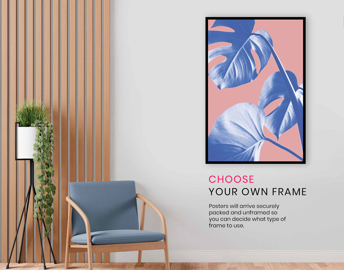 Monstera Purple 05, Pictures for Home Walls, Bedroom, Living Room & Bathroom Decor
