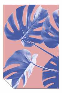 Monstera Purple 06, Pictures for Home Walls, Bedroom, Living Room & Bathroom Decor