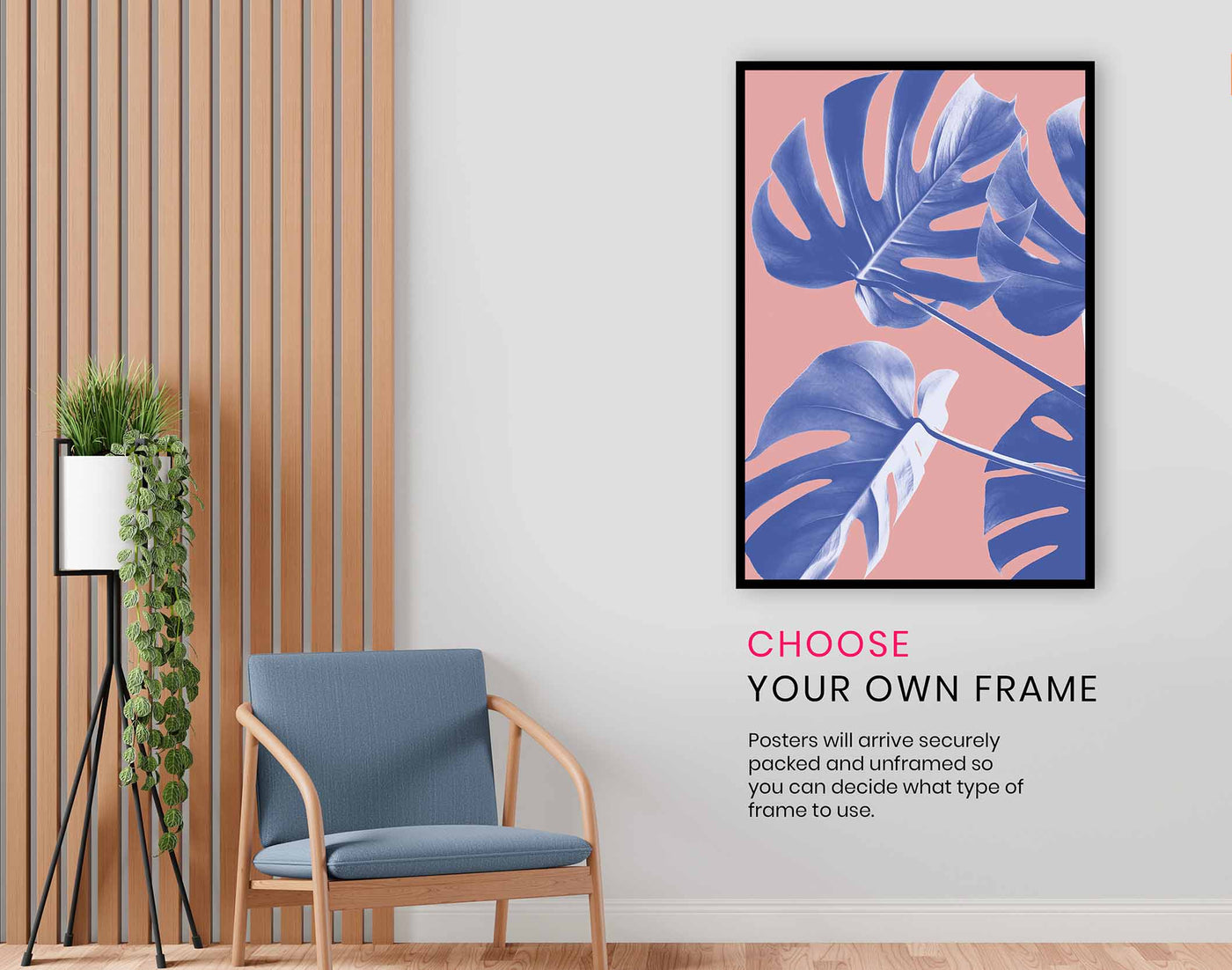 Monstera Purple 06, Pictures for Home Walls, Bedroom, Living Room & Bathroom Decor