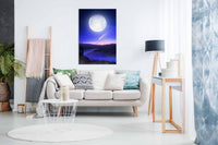 Moon Date, Pictures for Home Walls, Bedroom, Living Room & Bathroom Decor