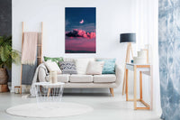 Moon and Cloud, Pictures for Home Walls, Bedroom, Living Room & Bathroom Decor