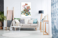 Moving With the Tide, Pictures for Home Walls, Bedroom, Living Room & Bathroom Decor