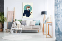Mr Fox, Pictures for Home Walls, Bedroom, Living Room & Bathroom Decor