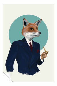 Mr Fox, Pictures for Home Walls, Bedroom, Living Room & Bathroom Decor