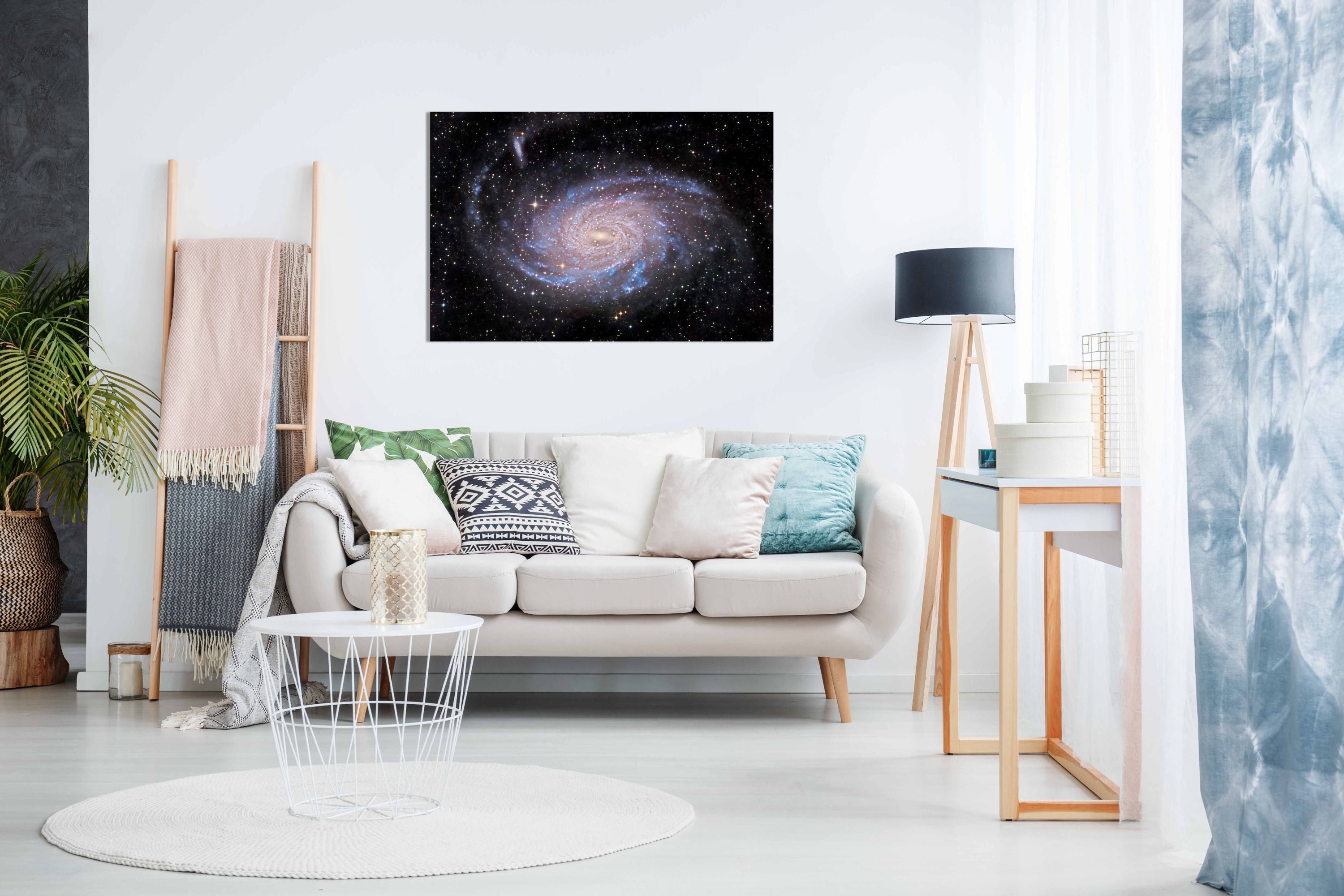 NGC 6744 Galaxy, Pictures for Home Walls, Bedroom, Living Room & Bathroom Decor