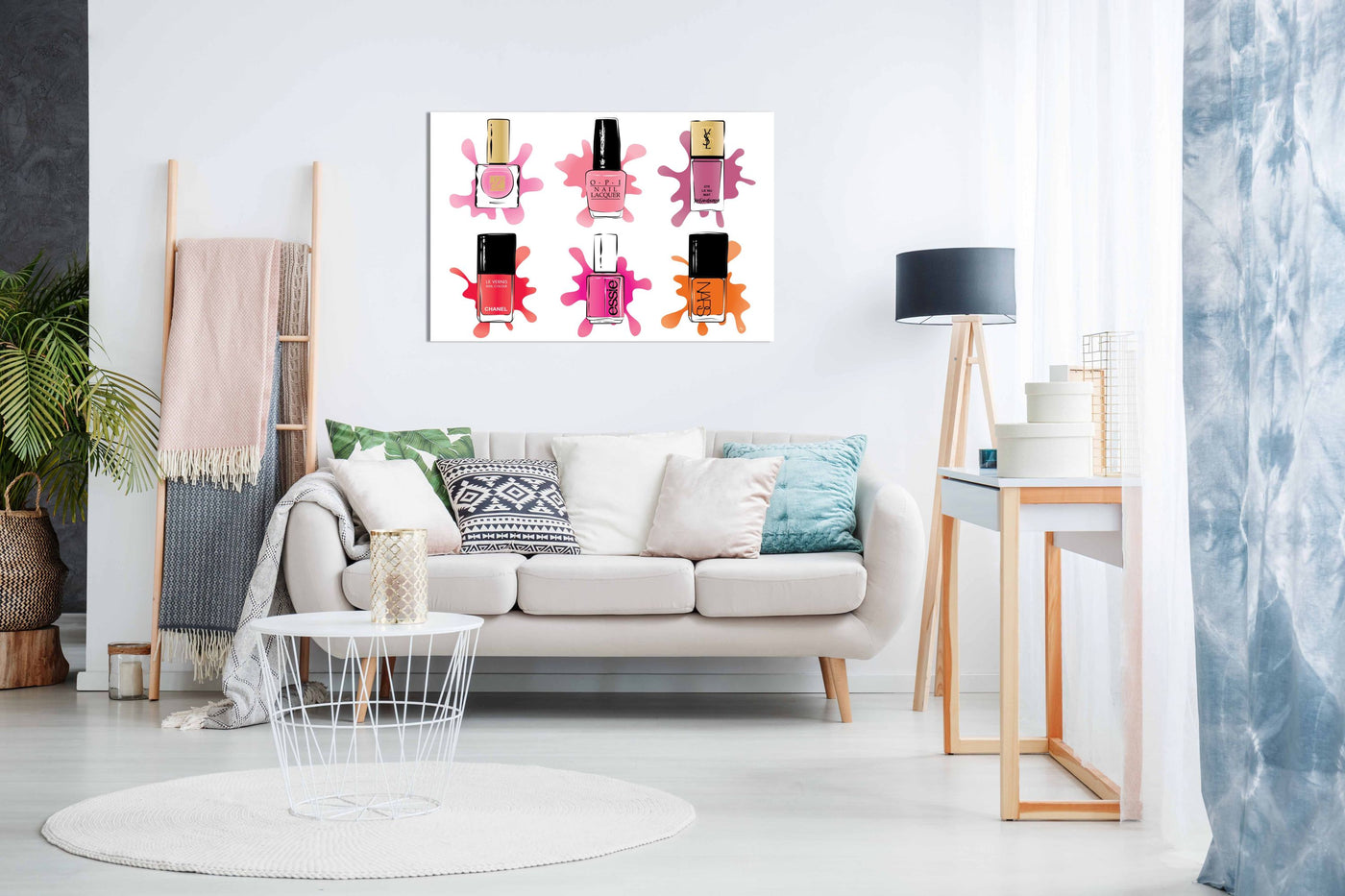 Nail Polishes, Pictures for Home Walls, Bedroom, Living Room & Bathroom Decor