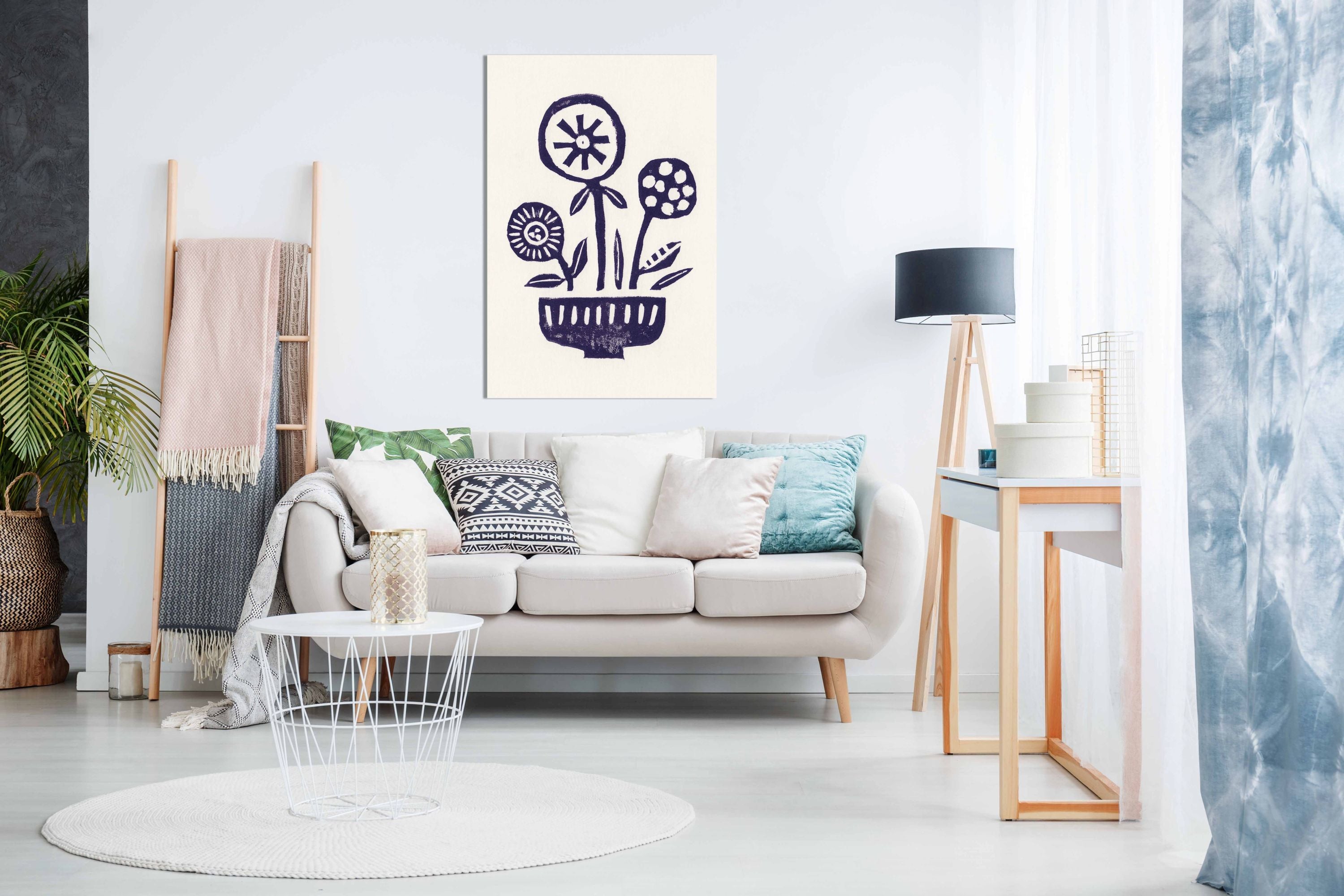 Native Flowers, Pictures for Home Walls, Bedroom, Living Room & Bathroom Decor