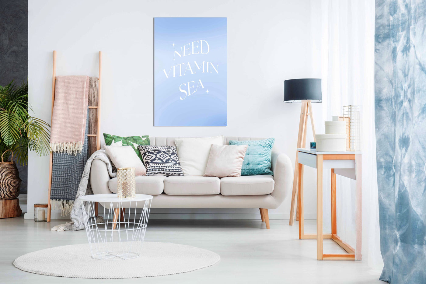 Need Vitamin Sea, Pictures for Home Walls, Bedroom, Living Room & Bathroom Decor