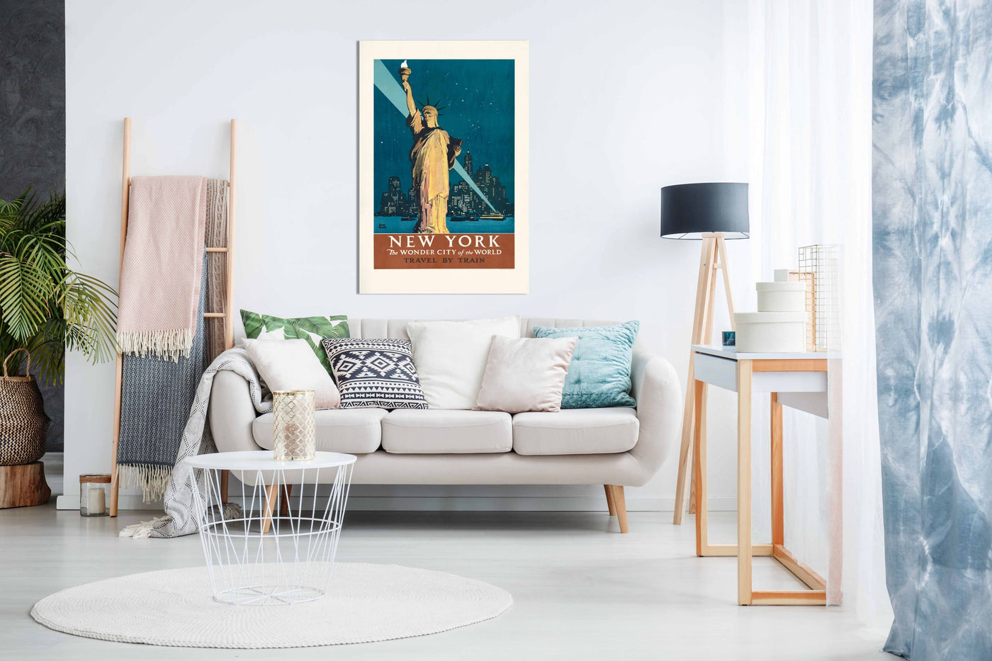 New York, the Wonder City of the World, Pictures for Home Walls, Bedroom, Living Room & Bathroom Decor