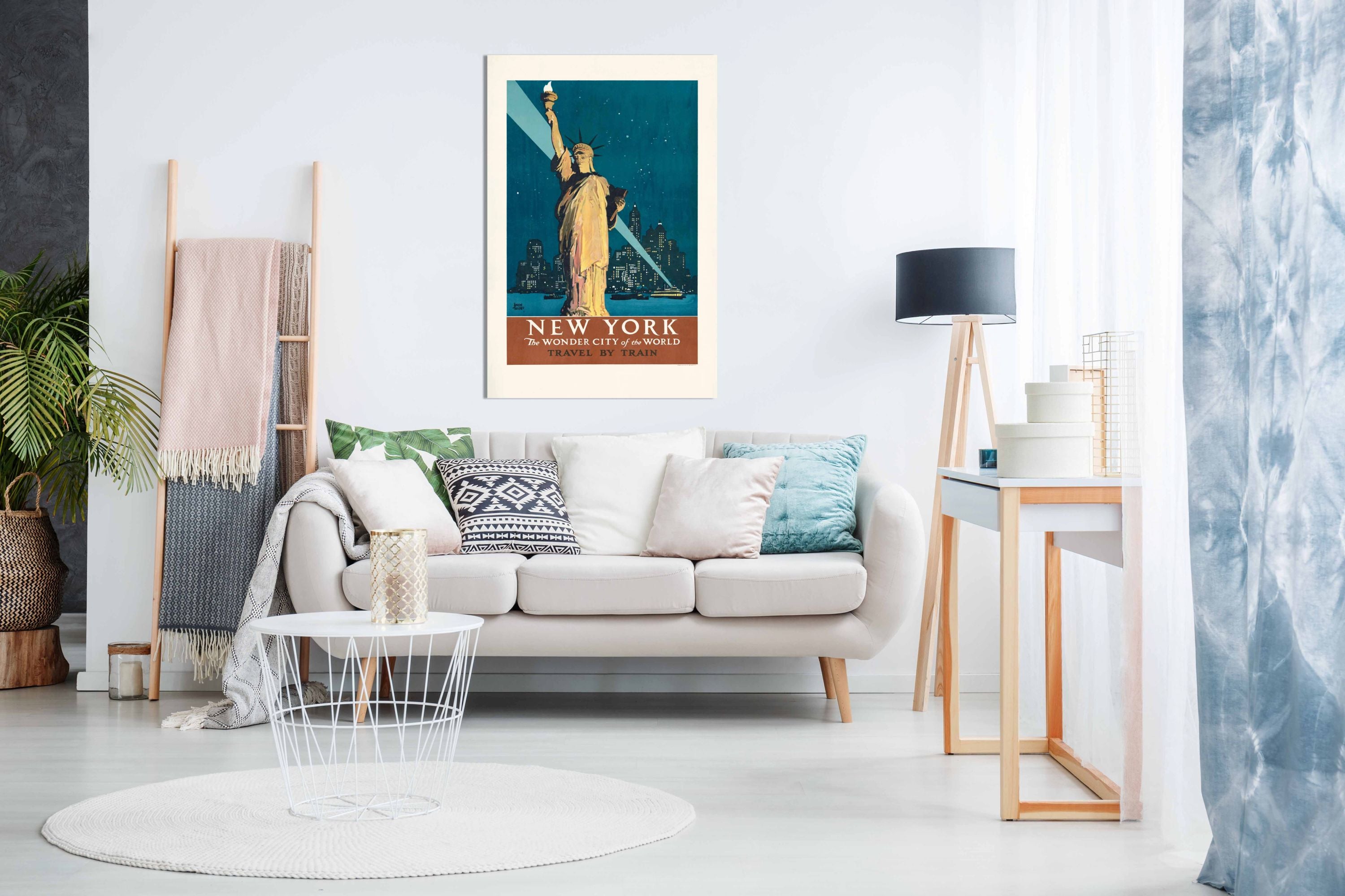 New York, the Wonder City of the World, Pictures for Home Walls, Bedroom, Living Room & Bathroom Decor