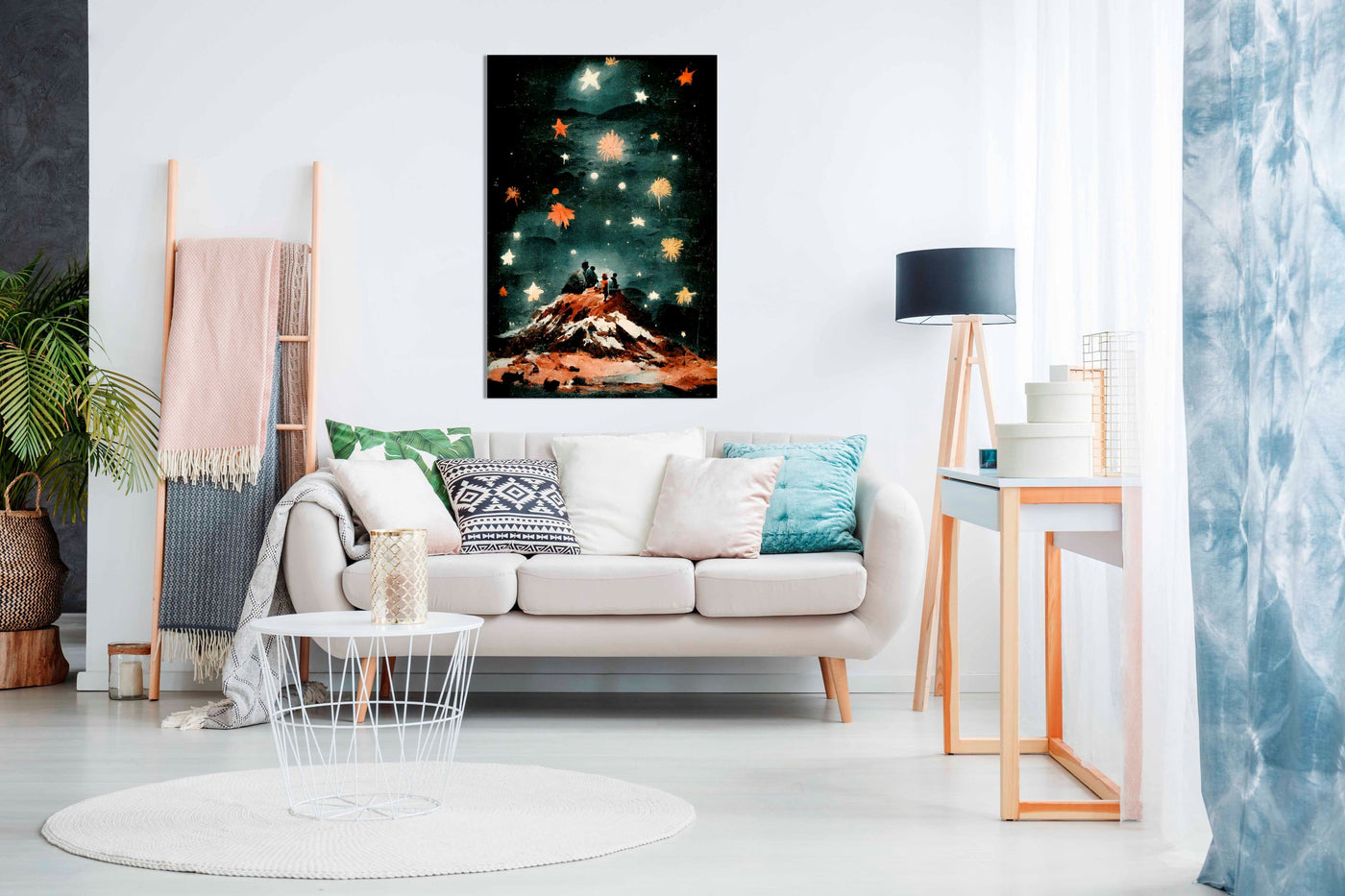 Night Of The Stars, Pictures for Home Walls, Bedroom, Living Room & Bathroom Decor