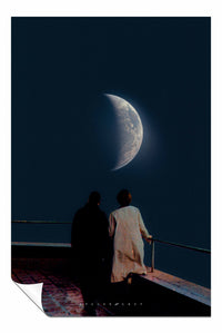 Night Time View, Pictures for Home Walls, Bedroom, Living Room & Bathroom Decor