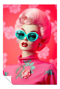 Oh Barbie No 1, Pictures for Home Walls, Bedroom, Living Room & Bathroom Decor