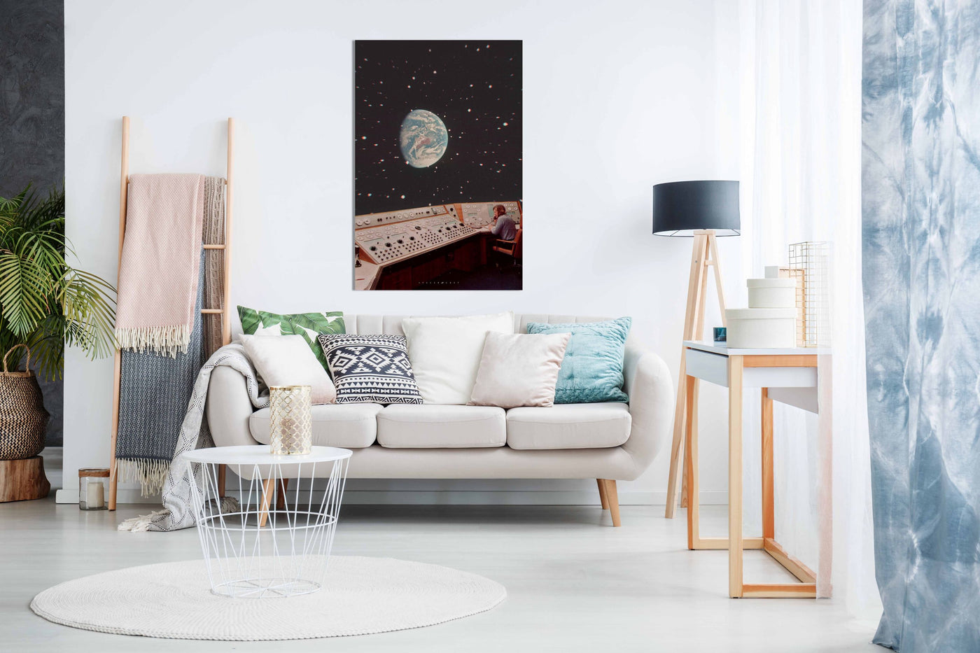 On the Phone, Pictures for Home Walls, Bedroom, Living Room & Bathroom Decor