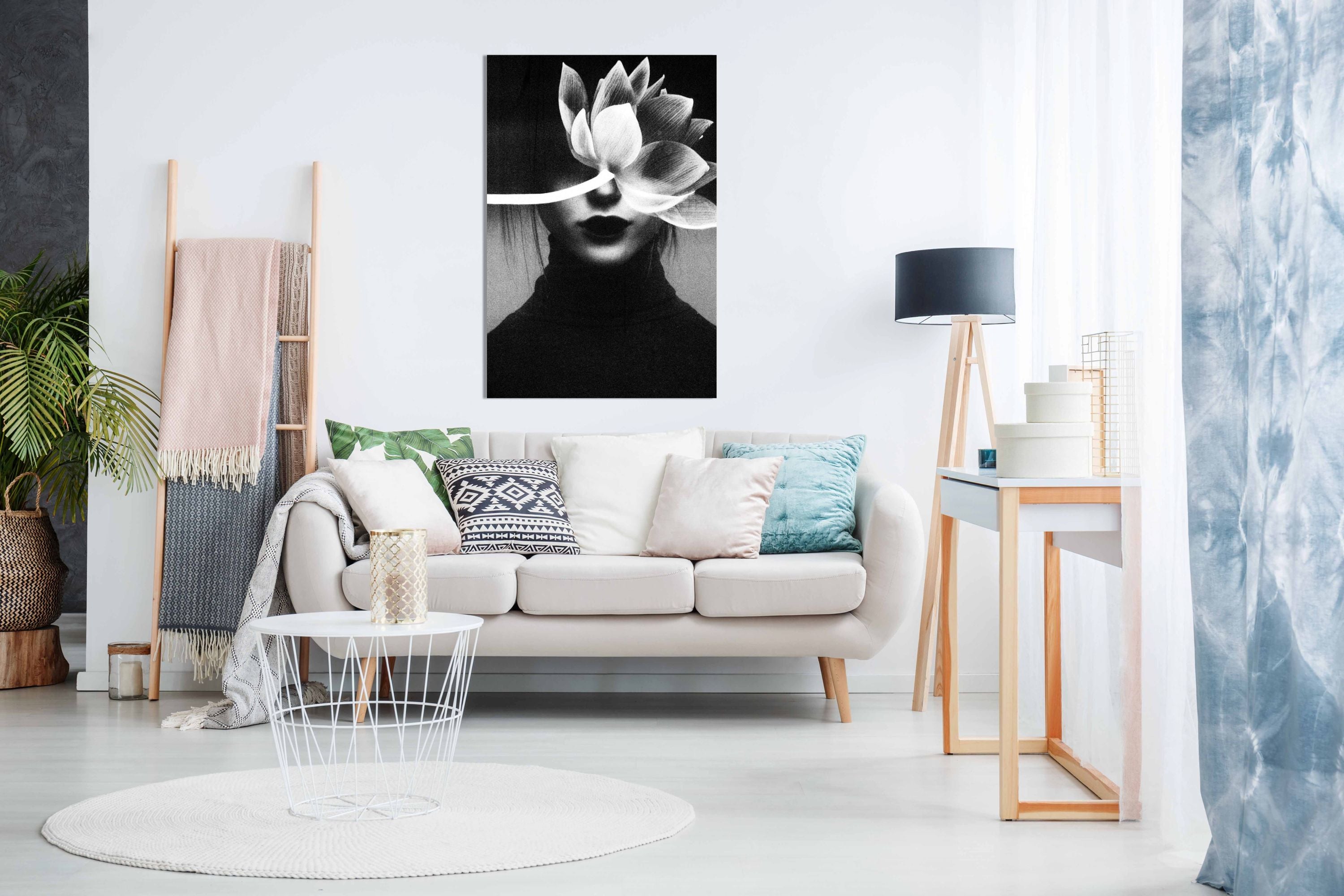 Pain like a flower blossom, Pictures for Home Walls, Bedroom, Living Room & Bathroom Decor