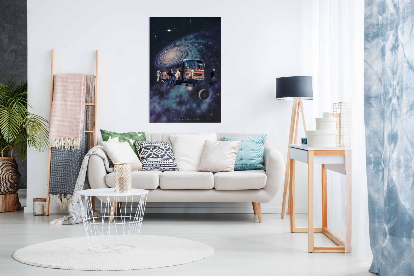 Parked in the Cosmos, Pictures for Home Walls, Bedroom, Living Room & Bathroom Decor