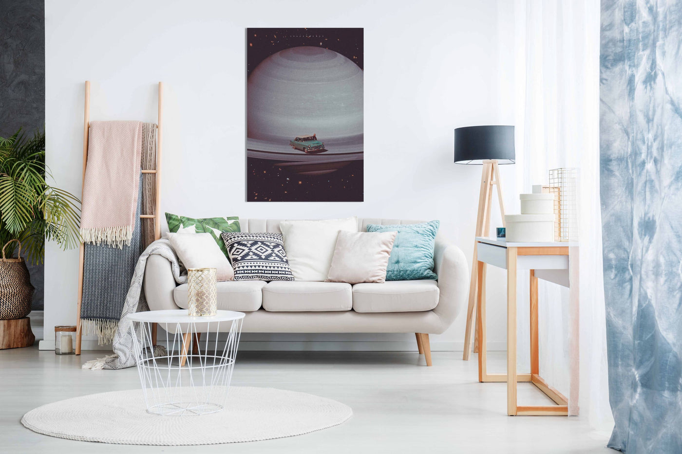 Parked on Saturns Ring, Pictures for Home Walls, Bedroom, Living Room & Bathroom Decor