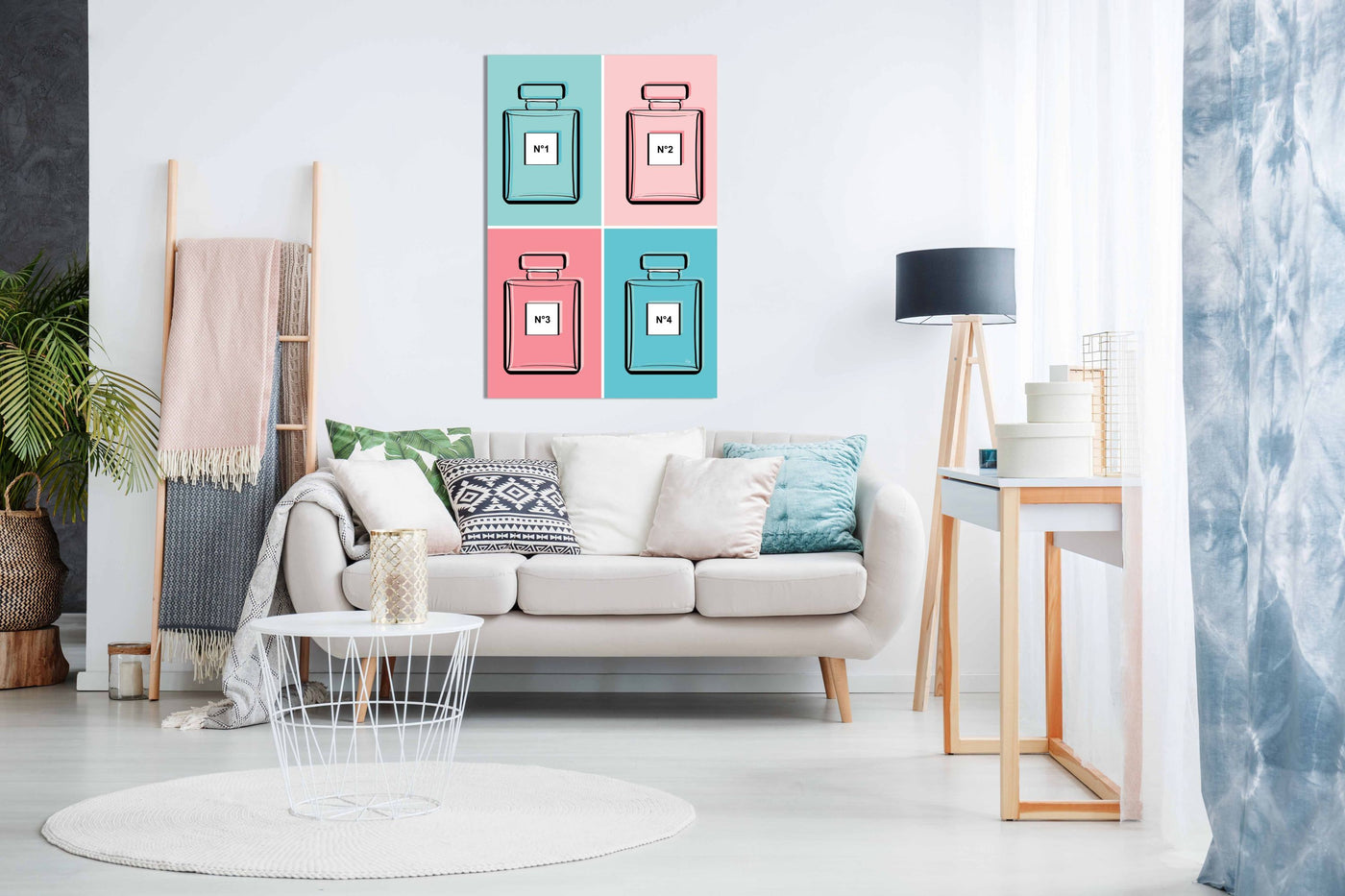 Pastel Perfumes, Pictures for Home Walls, Bedroom, Living Room & Bathroom Decor