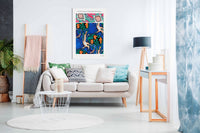 Pattern 02, Pictures for Home Walls, Bedroom, Living Room & Bathroom Decor