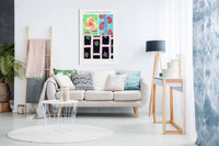 Pattern 17, Pictures for Home Walls, Bedroom, Living Room & Bathroom Decor