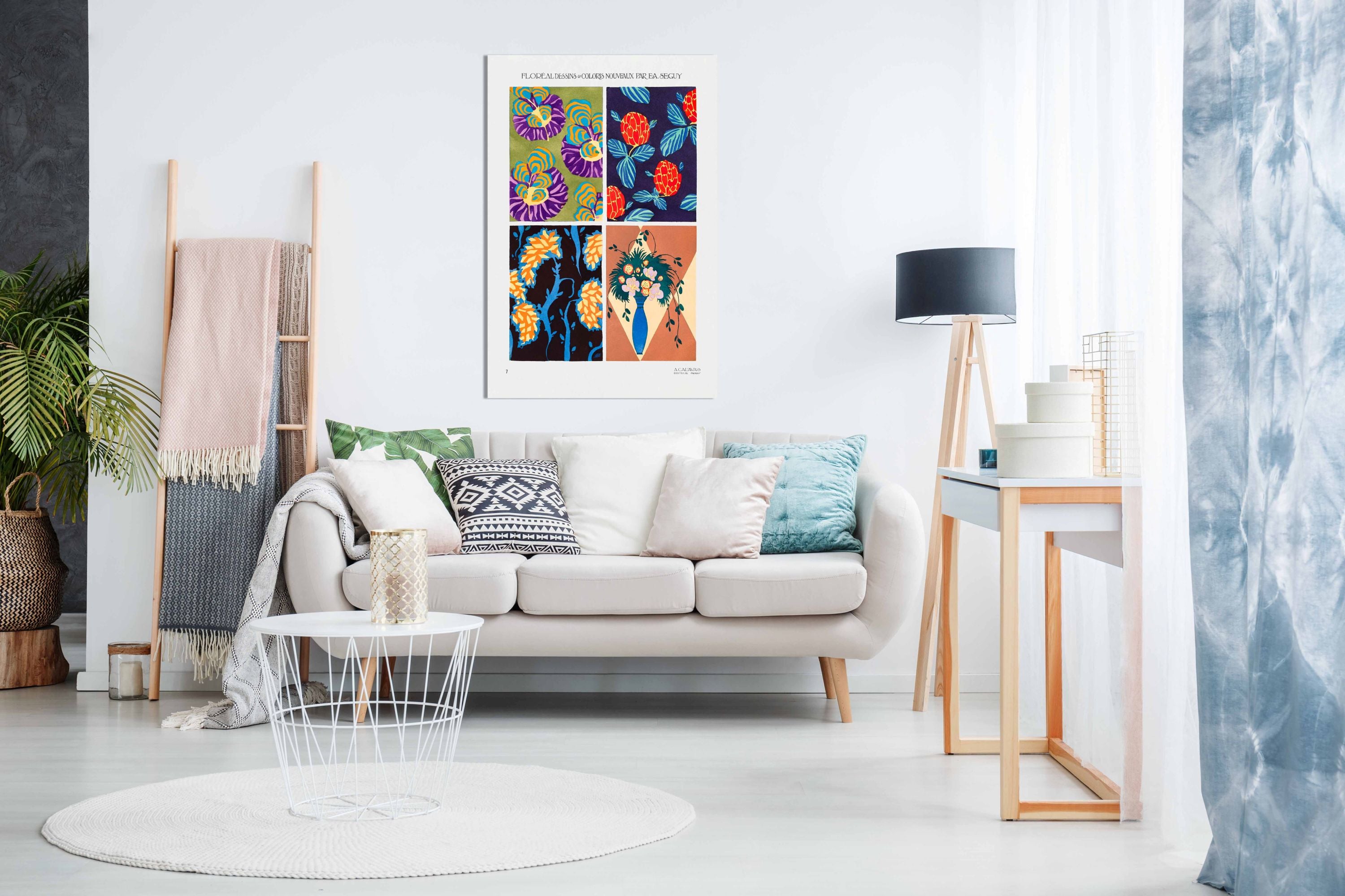 Patterns 7, Pictures for Home Walls, Bedroom, Living Room & Bathroom Decor