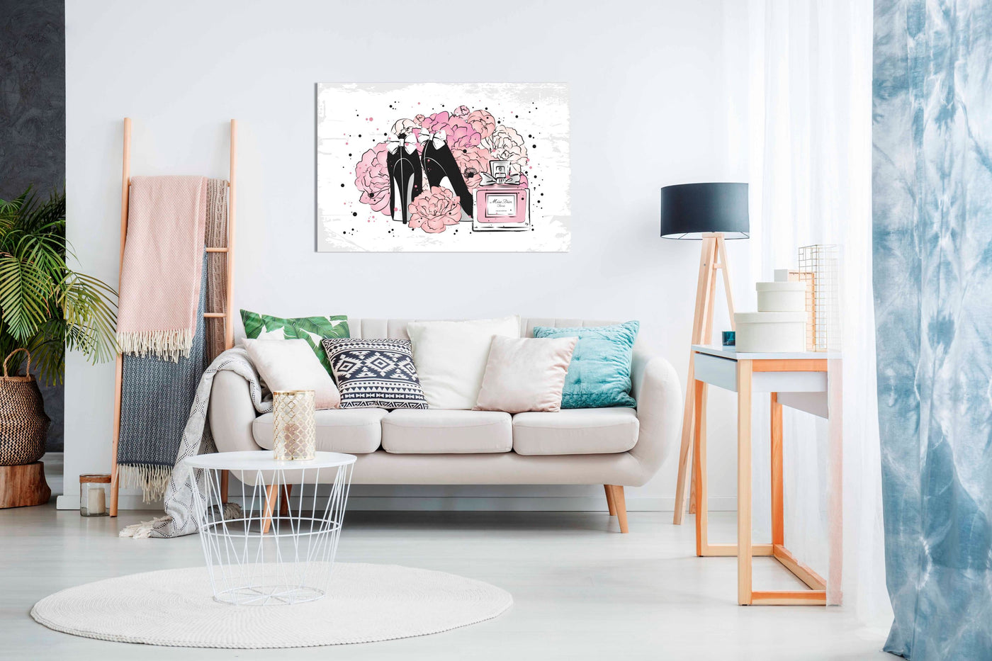 Peony Fashion, Pictures for Home Walls, Bedroom, Living Room & Bathroom Decor