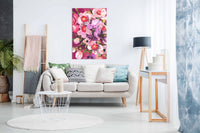 Pink Orchids, Pictures for Home Walls, Bedroom, Living Room & Bathroom Decor