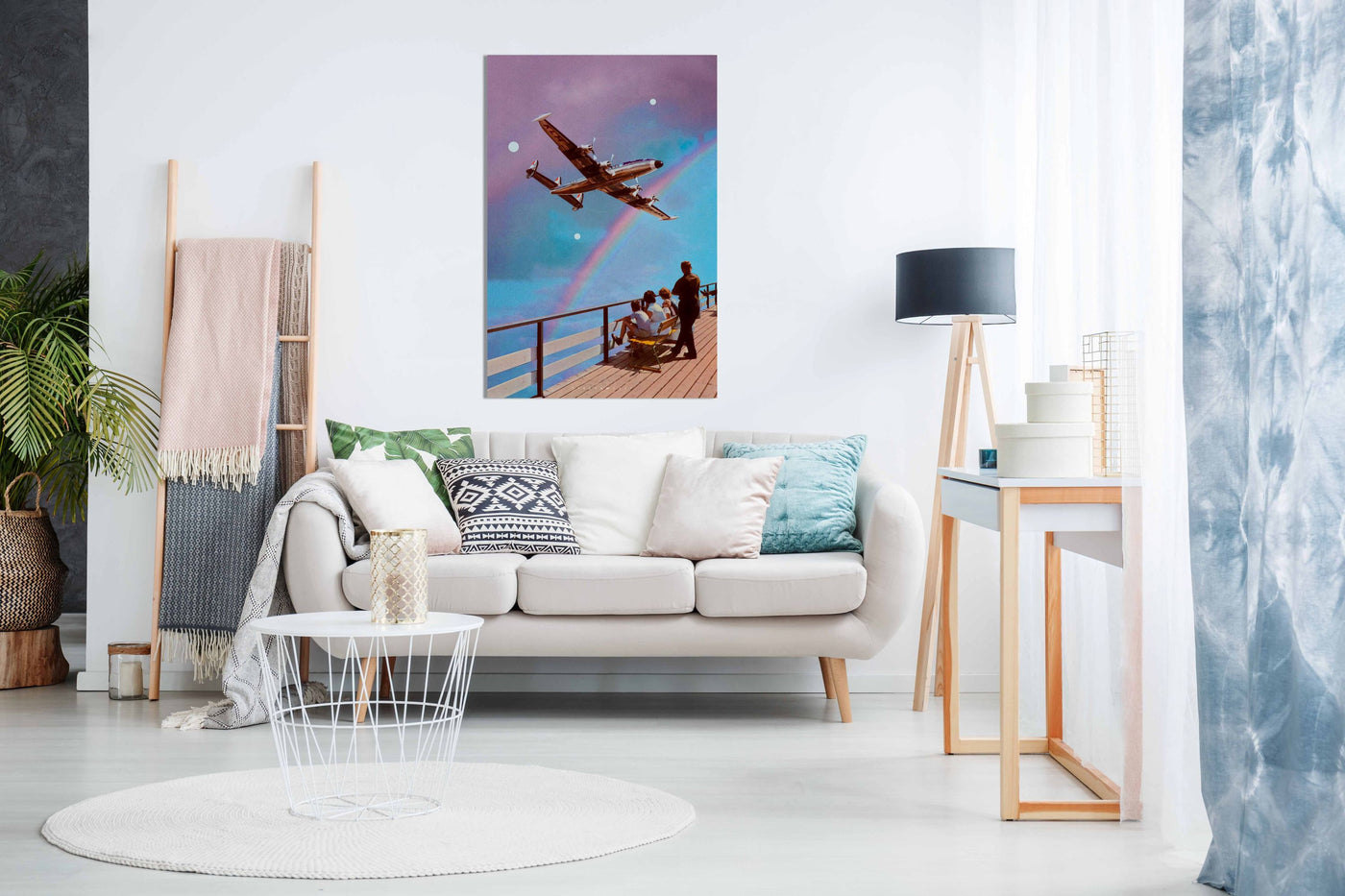 Plane, Pictures for Home Walls, Bedroom, Living Room & Bathroom Decor