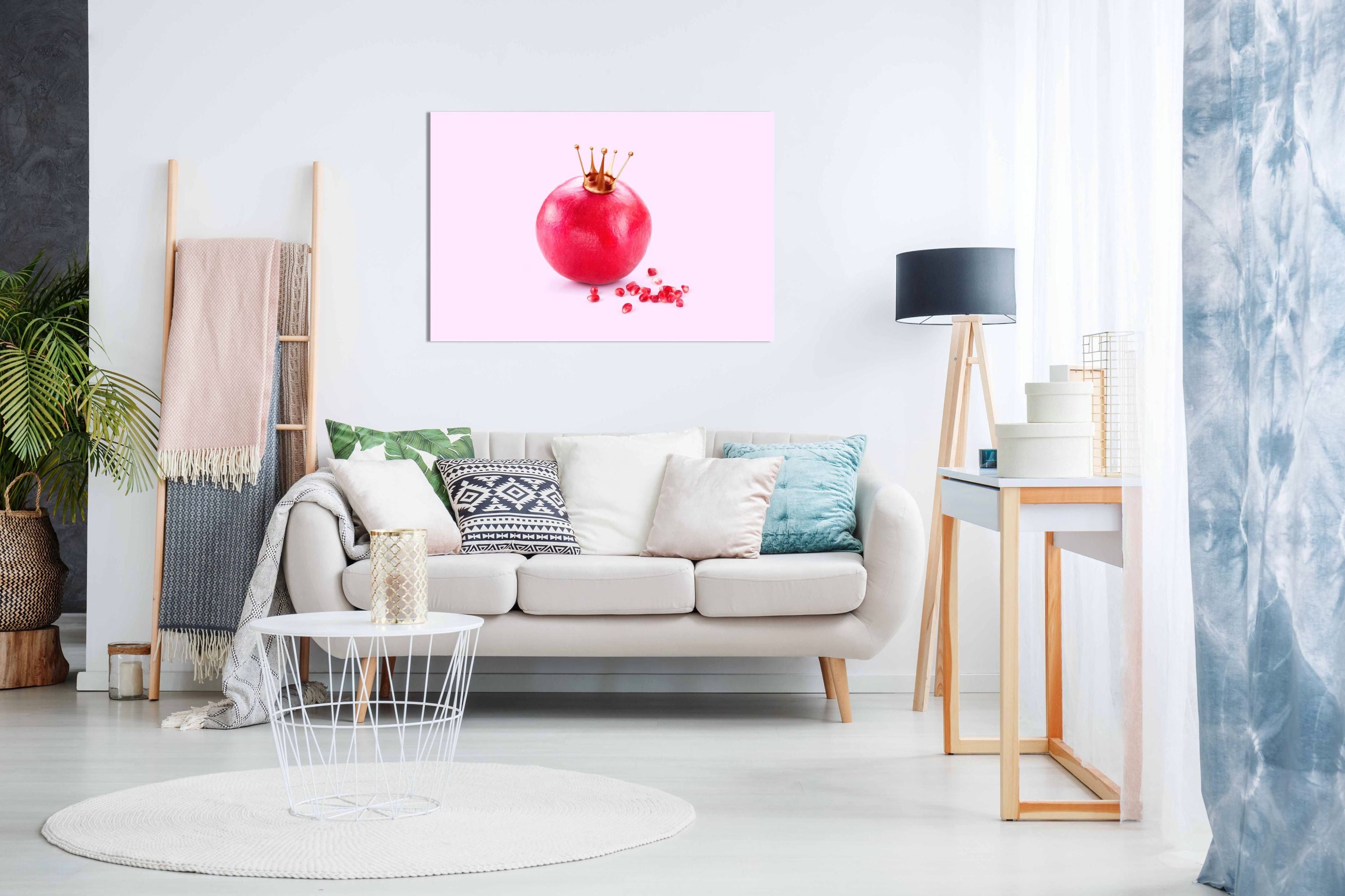Pomegranate King, Pictures for Home Walls, Bedroom, Living Room & Bathroom Decor