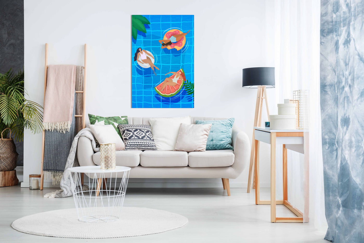 Pool Ladies 2.0, Pictures for Home Walls, Bedroom, Living Room & Bathroom Decor